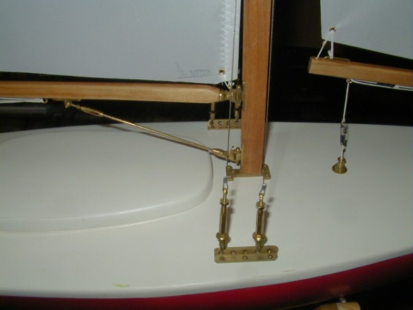 model yacht parts